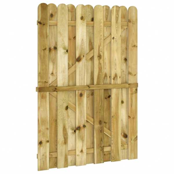 vidaXL Aia aed 100 x 150 cm Toekas m&auml;nnipuit Roheline