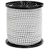 vidaXL Bungee k&ouml;ied 4 mm Must ja Valge PP ja kumm