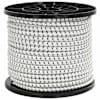 vidaXL Bungee k&ouml;ied 10 mm Must ja Valge PP ja kumm