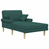 vidaXL &Scaron;ezlong Tumeroheline kangas
