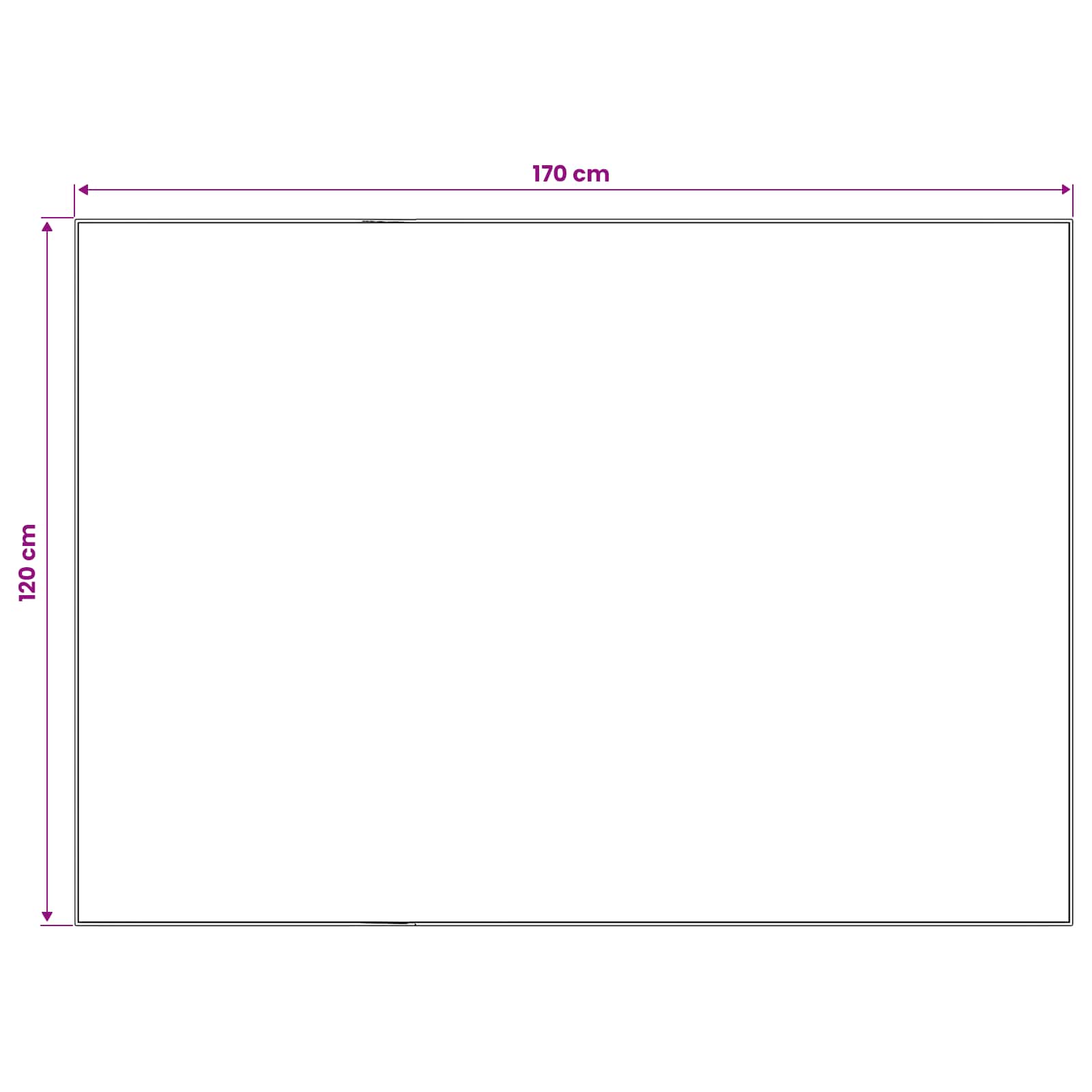 Preproga ORIZ Črni diamantni vzorec 120 x 170 cm 100% poliester
