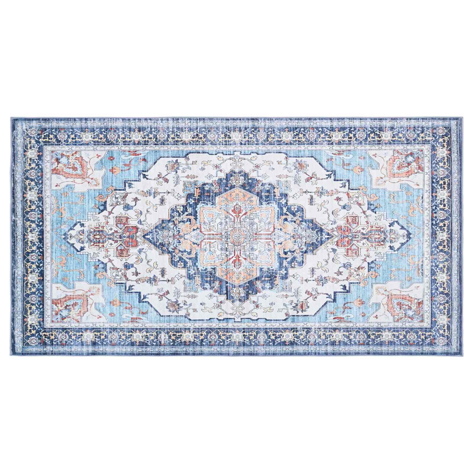 vidaXL Koberec ORIZ Viacfarebný 80 x 150 cm 100% polyester