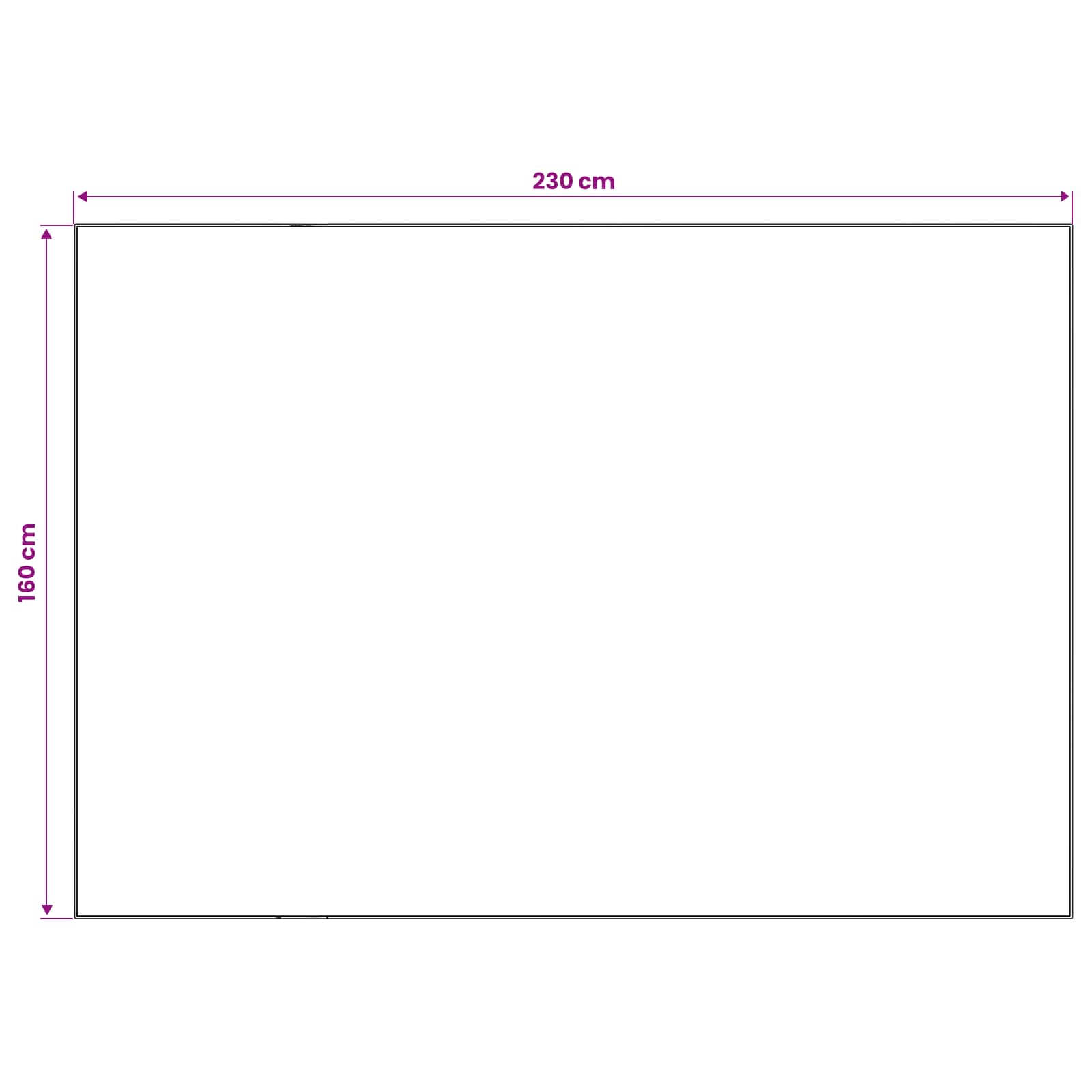 Vloerkleed ORIZ Meerkleurig 160 x 230 cm 100% polyester
