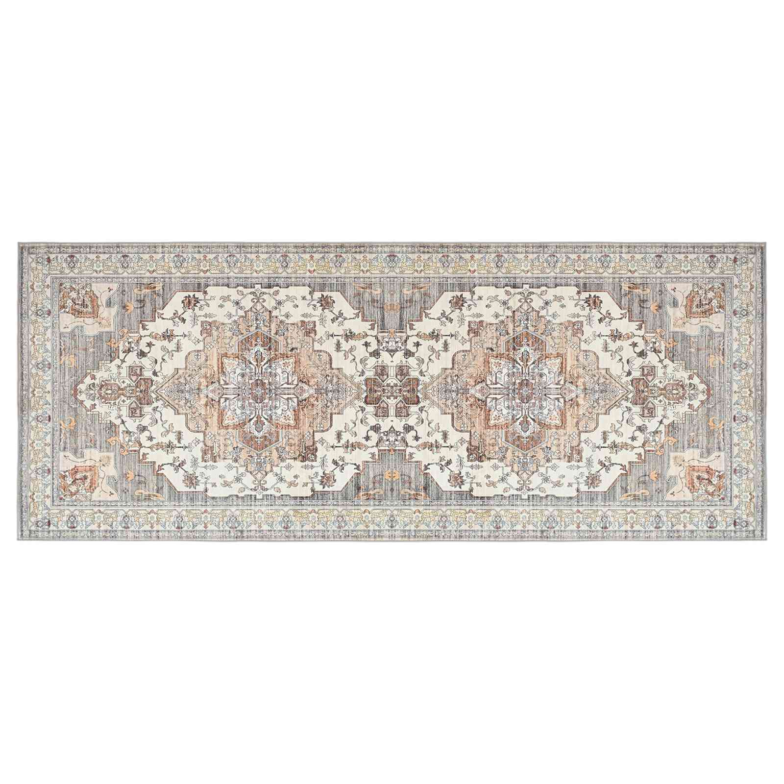 Vloerkleed ORIZ Bruin 80 x 200 cm 100% polyester image 2