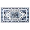 vidaXL Kild ORIZ Tumesinine 80 x 150 cm 100% Pol&uuml;ester