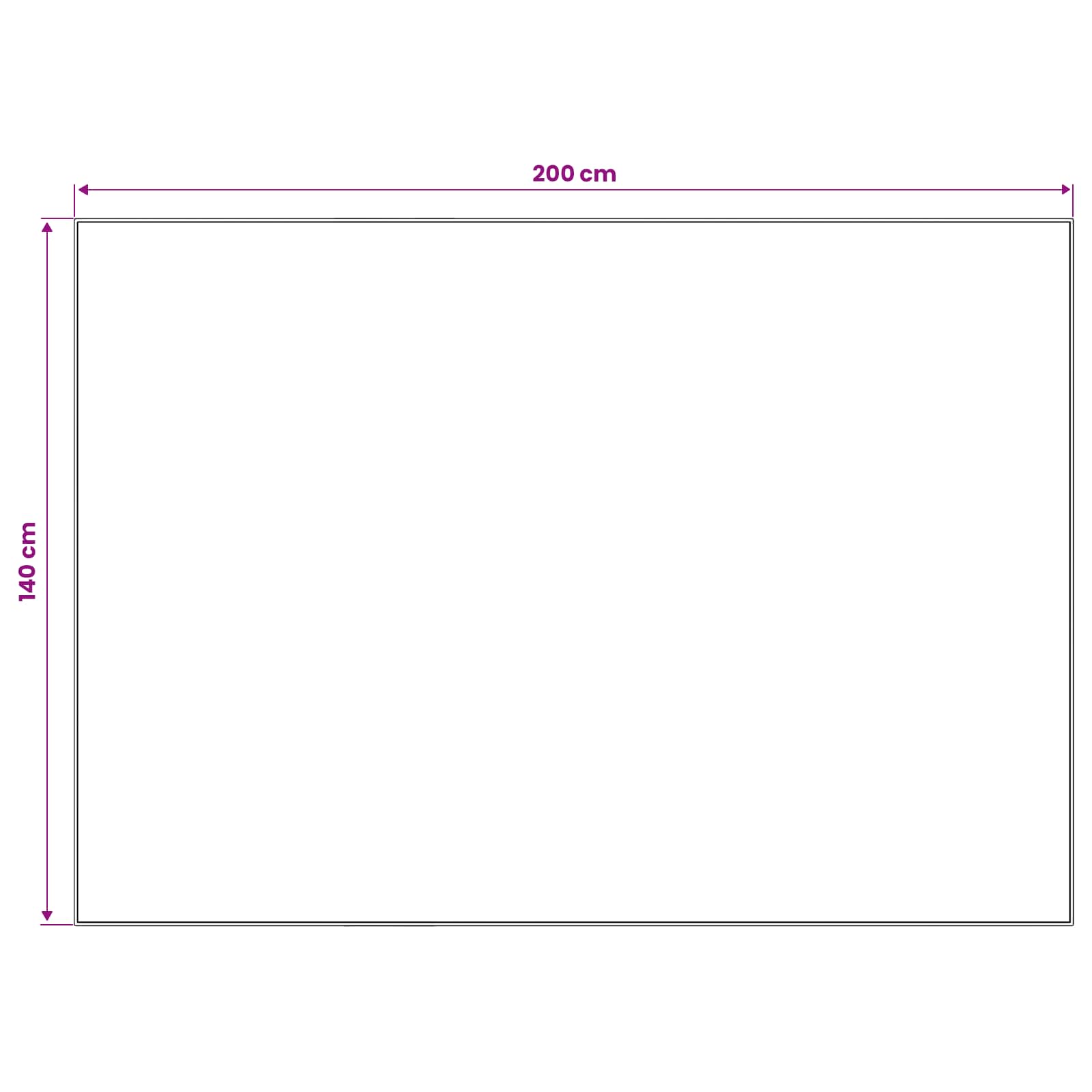 Vloerkleed ORIZ Rood 140 x 200 cm 100% polyester image 4