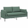 vidaXL 2-kohaline diivan Mere Roheline 188 x 81 x 89 cm Samet