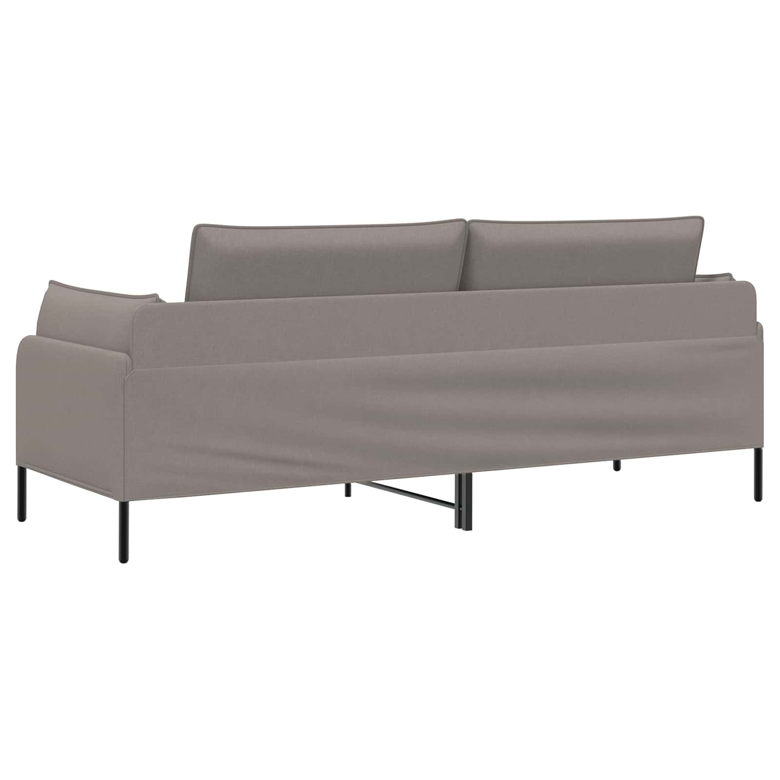 3-sedežna sedežna Taupe 222 x 81 x 89 cm Blago