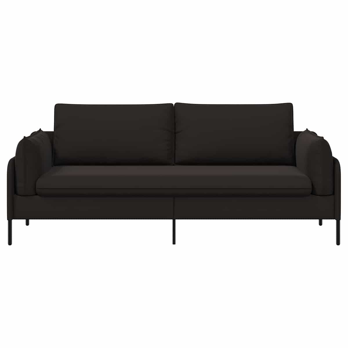 3-personers sofa 222 x 81 x 89 cm Fløjl - Billede 3