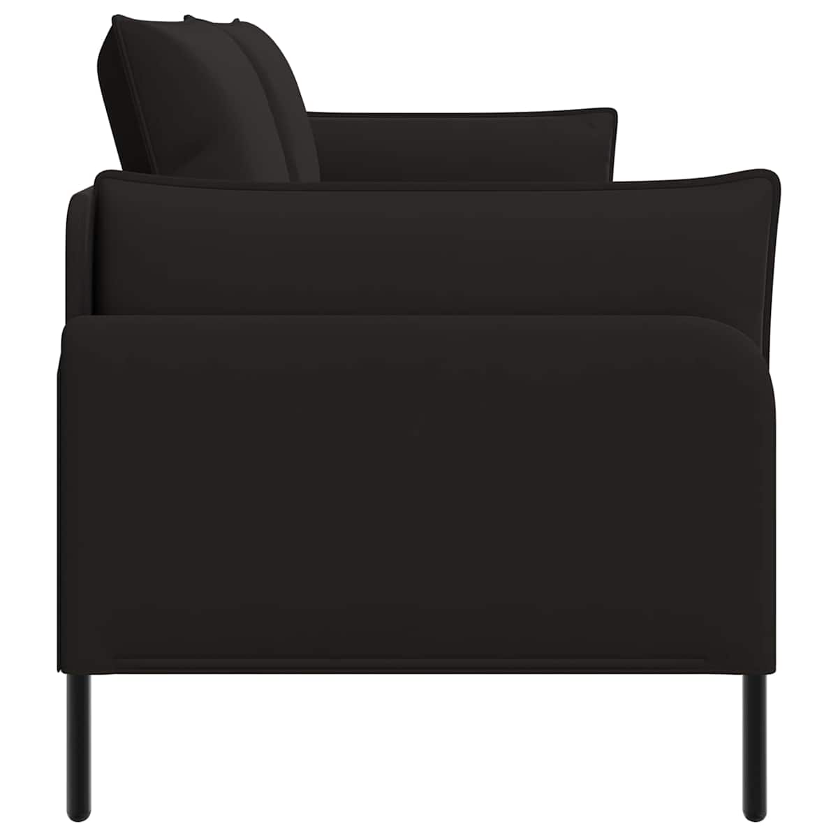 3-personers sofa 222 x 81 x 89 cm Fløjl - Billede 4