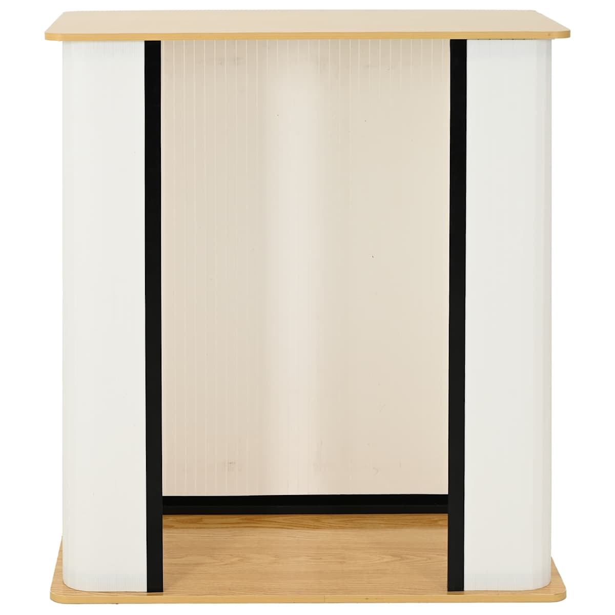 Messebord Lys brun og hvid 80 x 40 x 93 cm - Billede 5