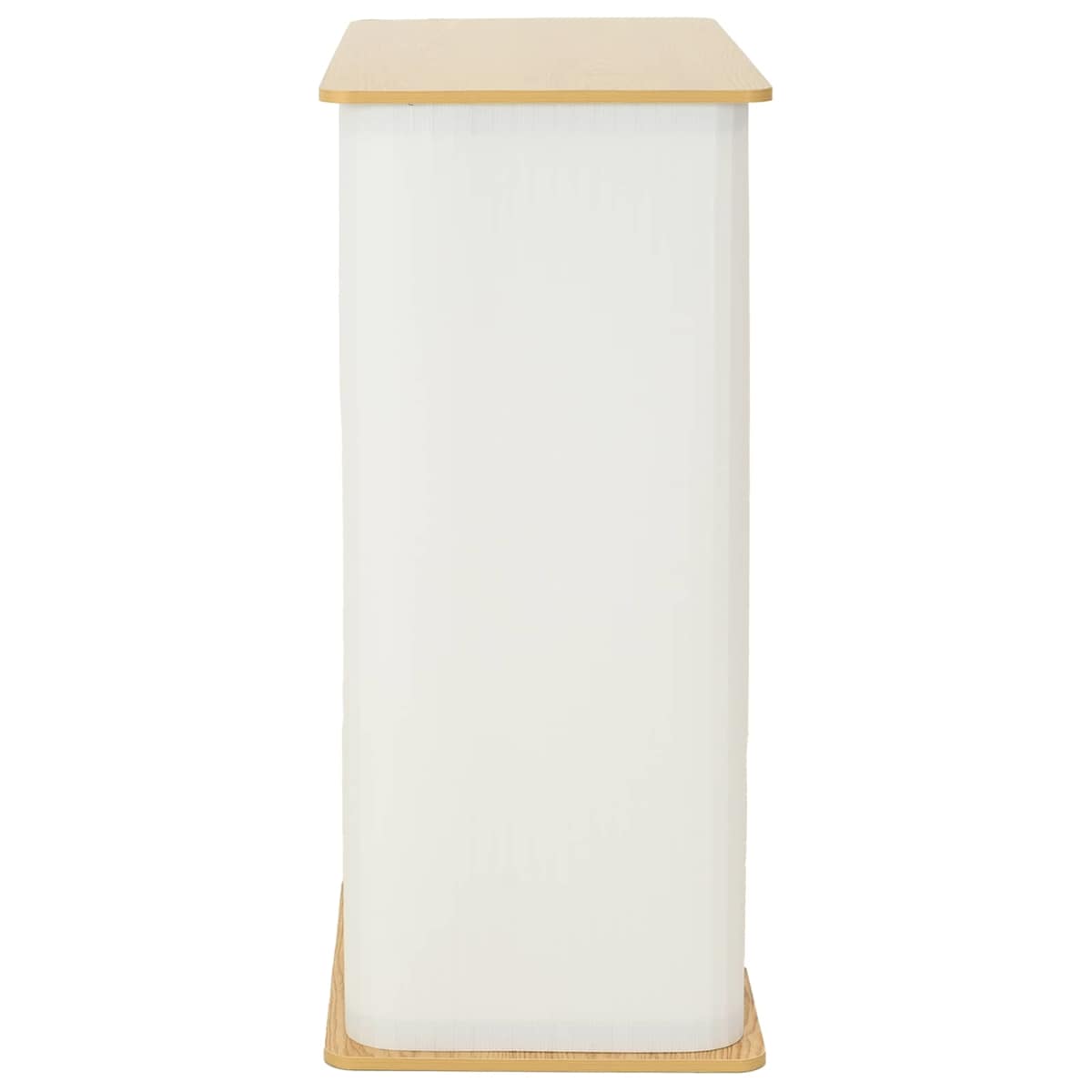 Messebord Lys brun og hvid 80 x 40 x 93 cm - Billede 4