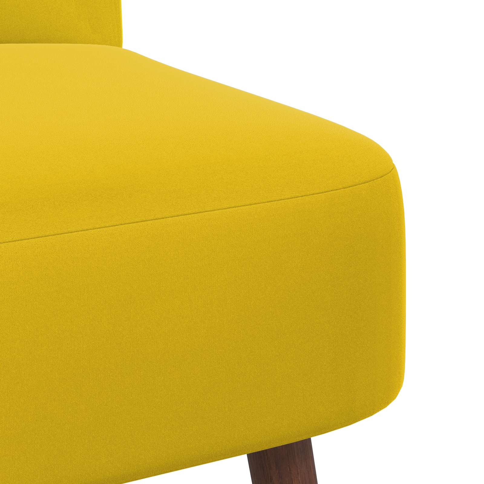 vidaXL Schlafsessel Gelb Samt – Bild 6