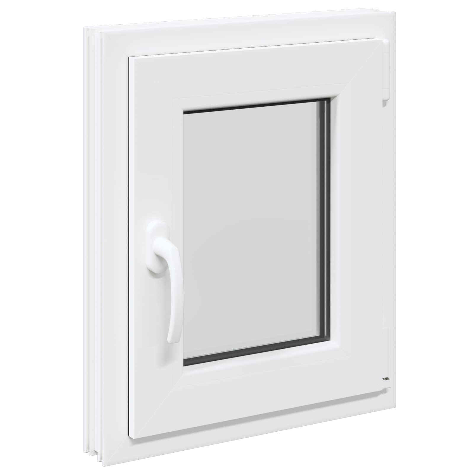 Прозорец за мазе RISOR 50 x 55 см PVC и стъкло — изображение 3