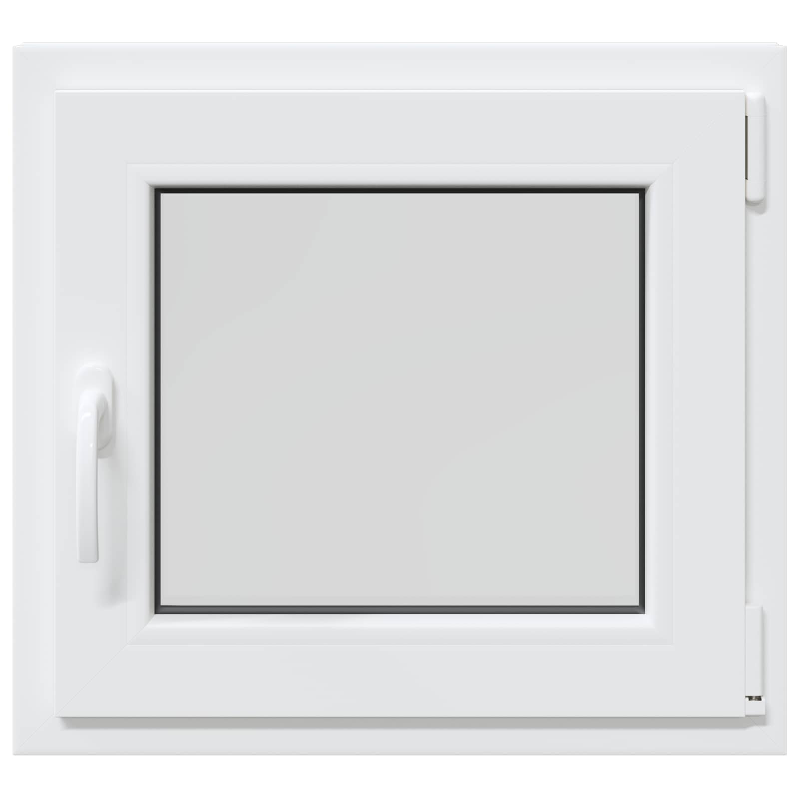 Notranja barva okna za klet bela RISOR 60 x 55 cm