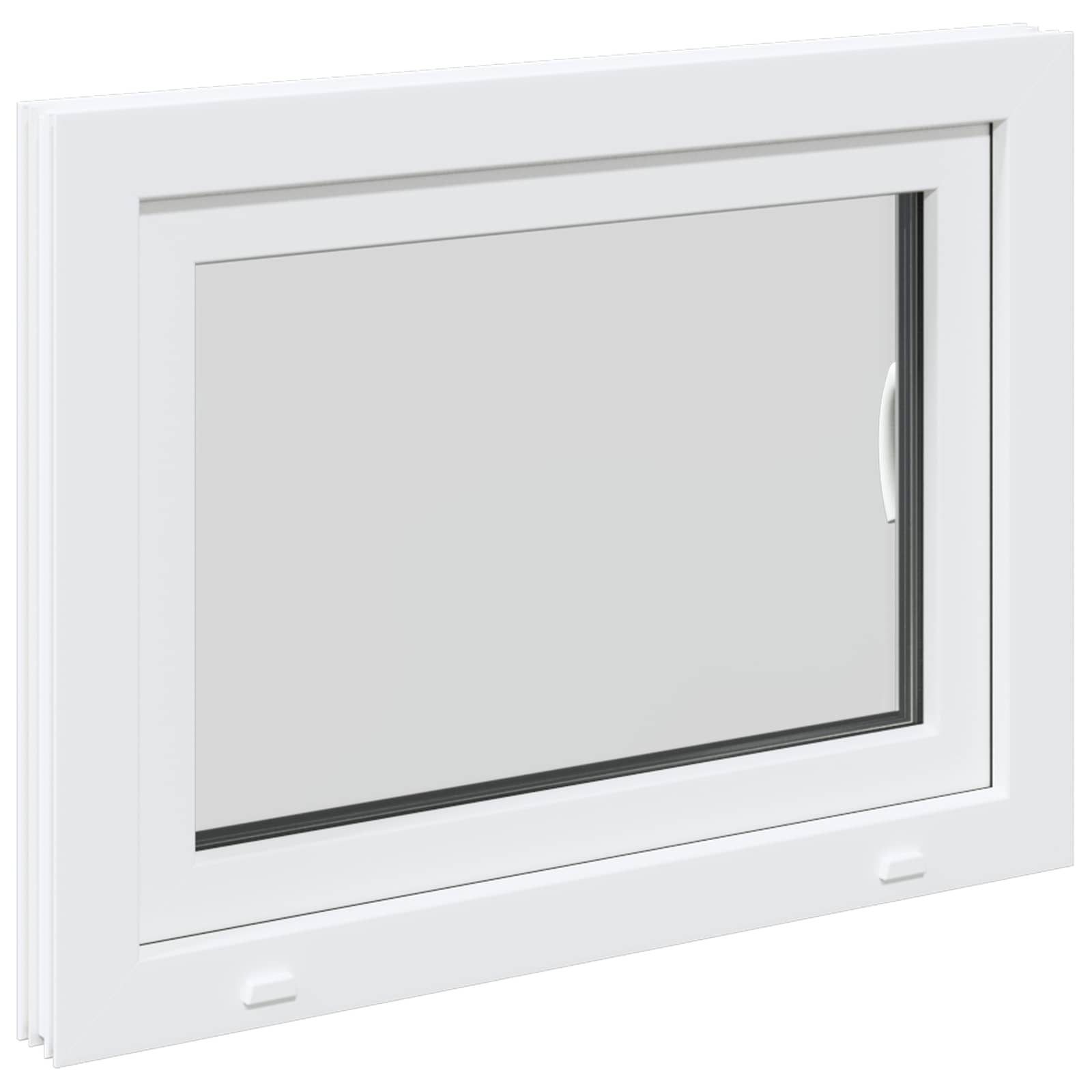 Прозорец за мазе RISOR 80 x 55 cm PVC и стъкло — изображение 4
