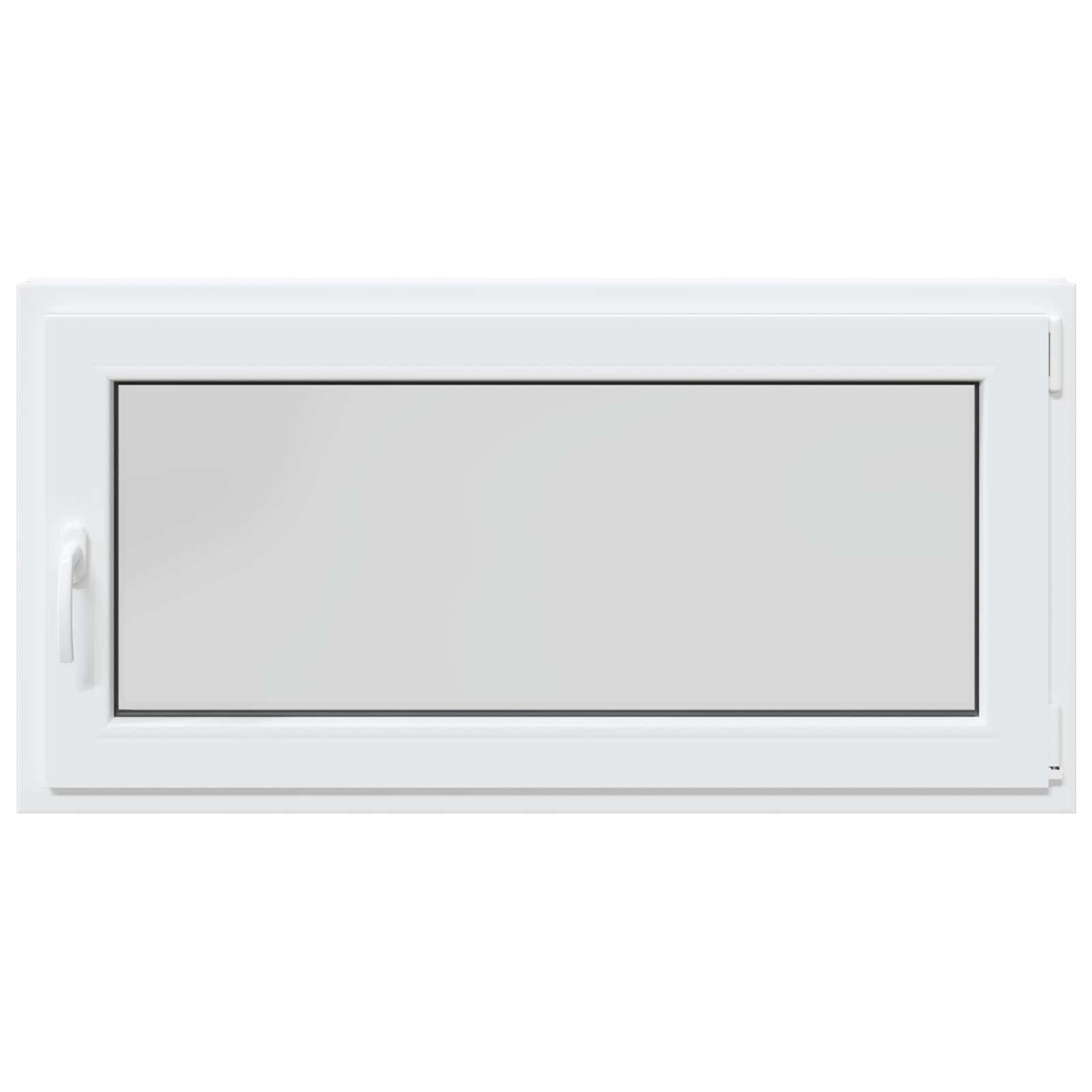 Notranja barva okna za klet bela RISOR 120 x 55 cm