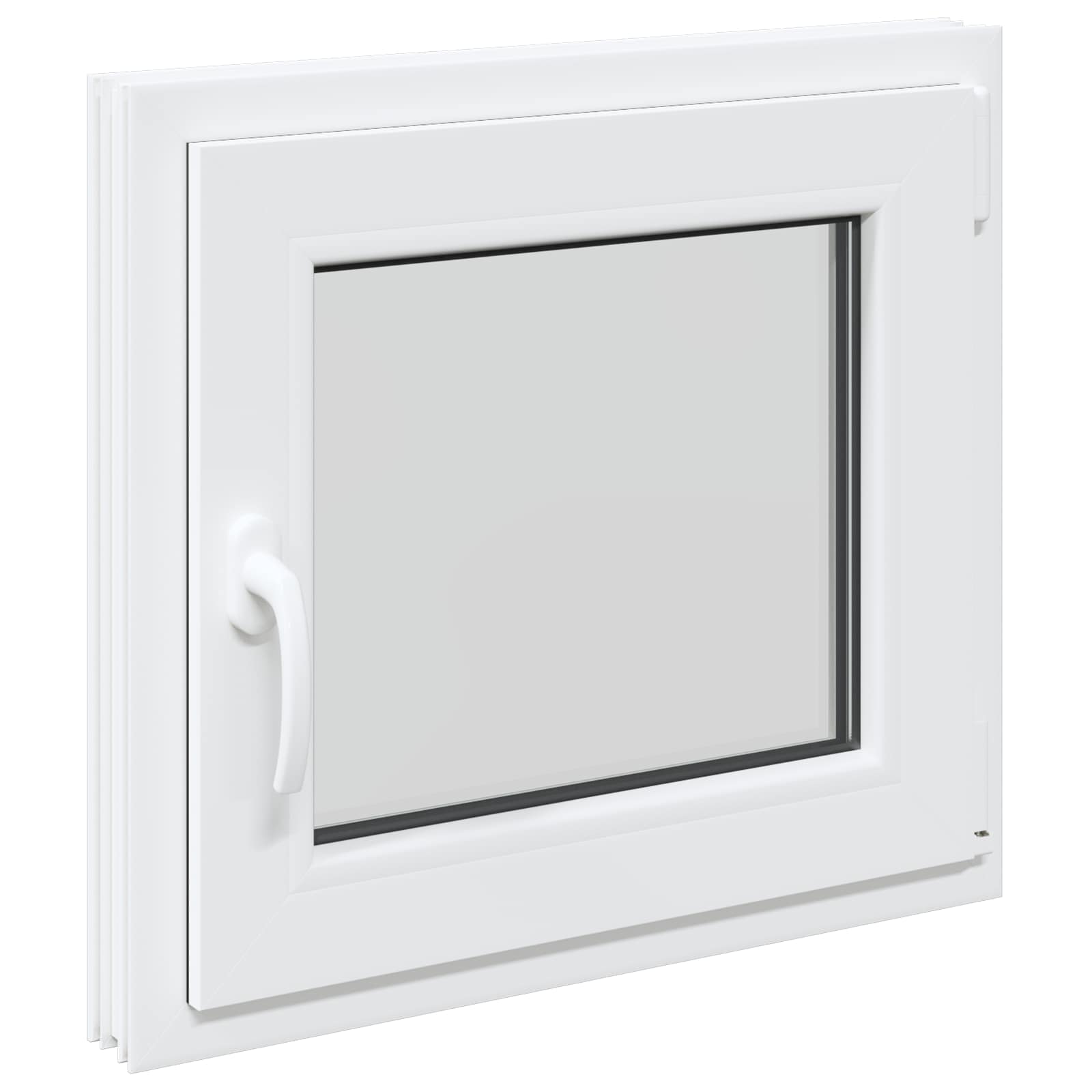 Прозорец за мазе RISOR 55 x 50 см PVC и стъкло — изображение 3