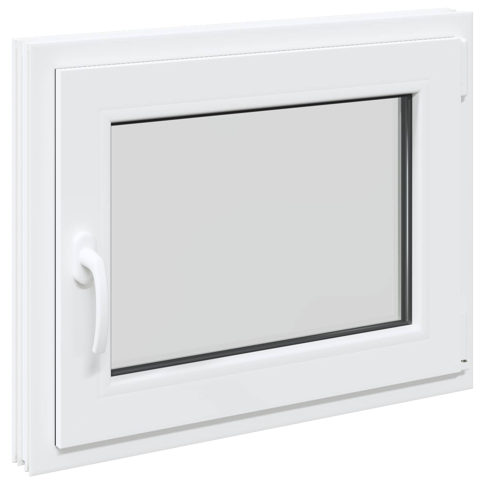 Прозорец за мазе RISOR 50 x 55 см PVC и стъкло — изображение 3