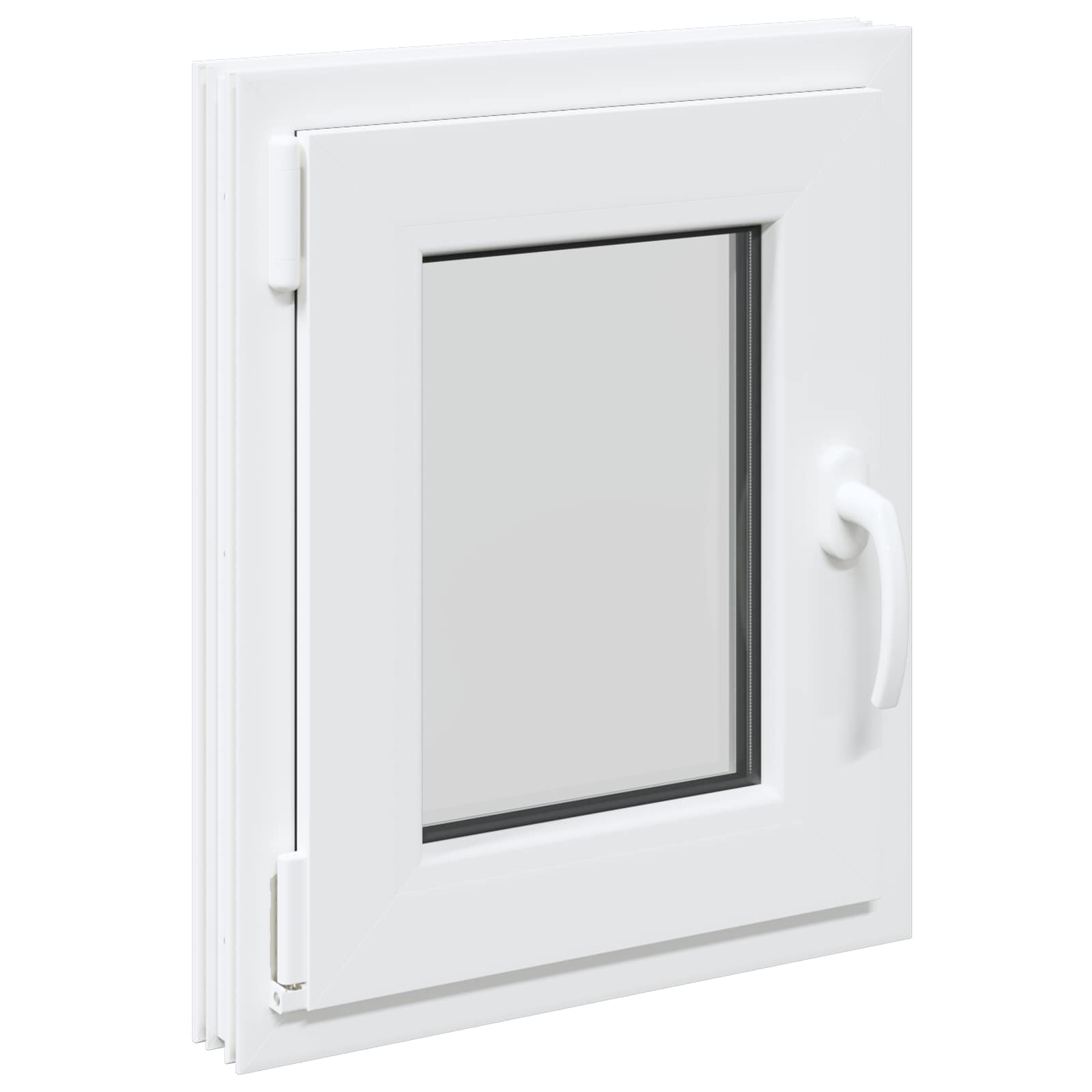 Прозорец за мазе RISOR 50 x 55 см PVC и стъкло — изображение 3