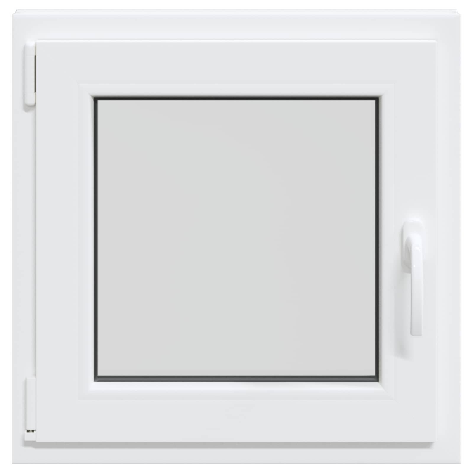 Notranja barva okna za klet bela RISOR 55 x 55 cm