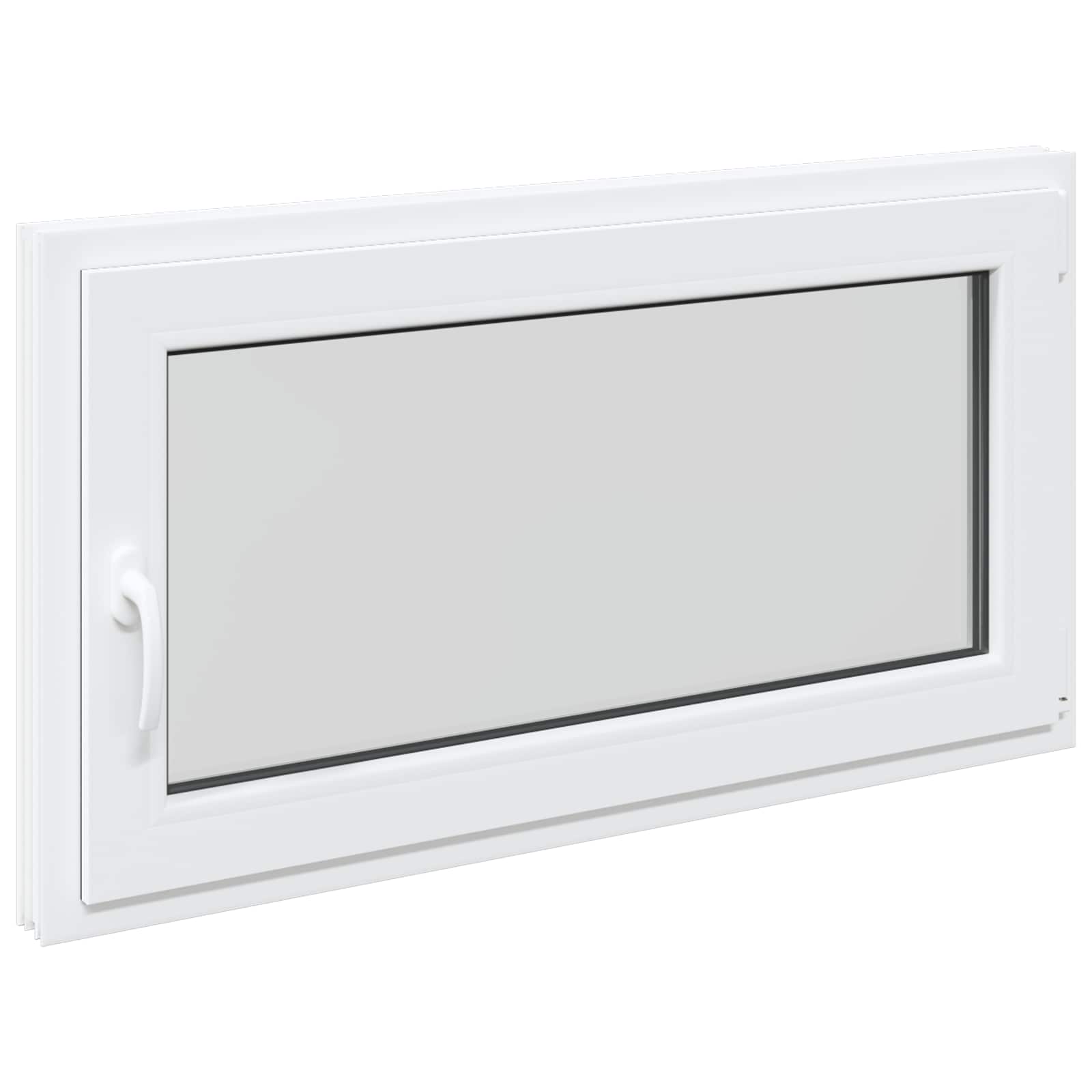 Прозорец за мазе RISOR 110 x 55 см PVC и стъкло — изображение 3