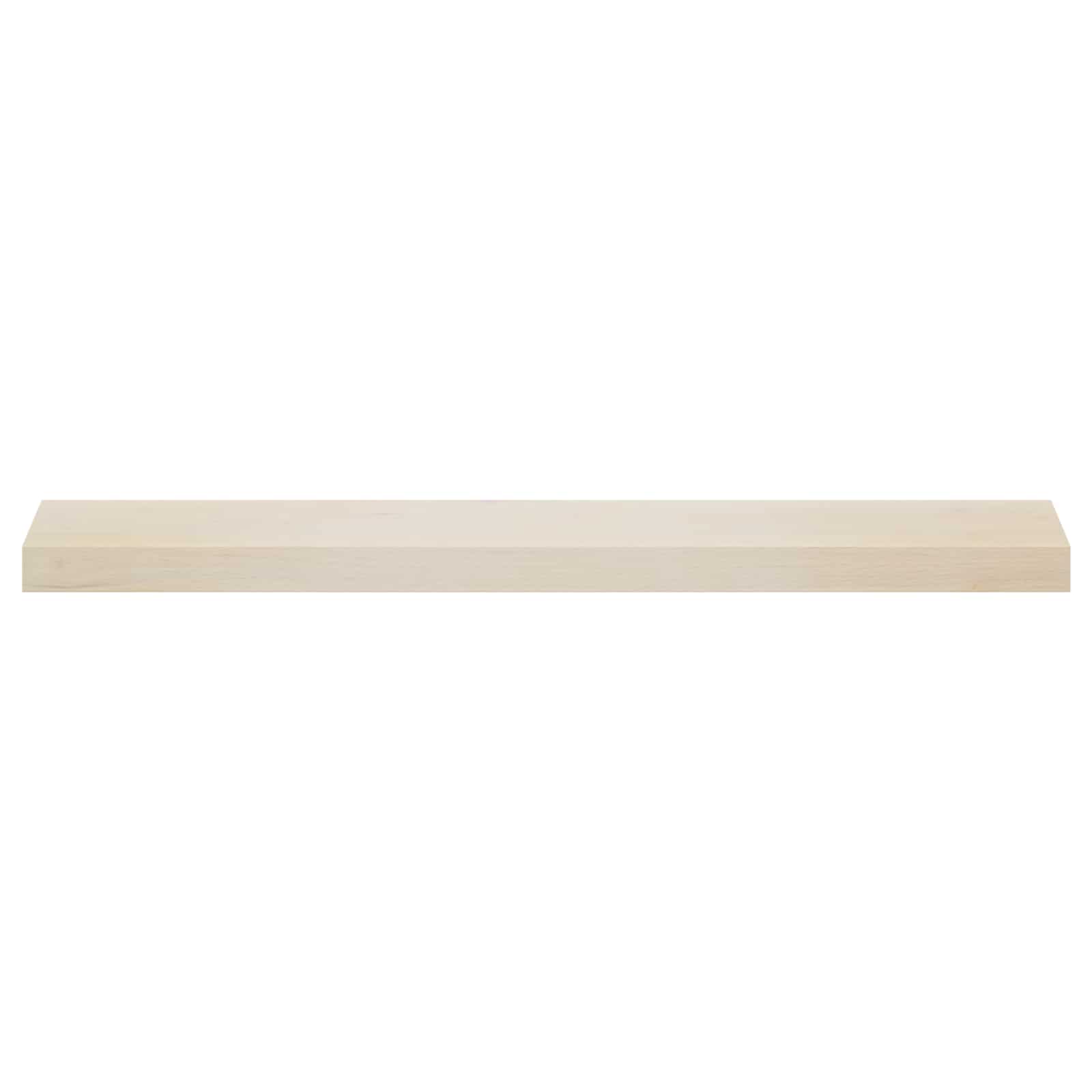 vidaXL - Raamprofielen - 2 - st - Wit - 100 - x - 15 - x - 2 - cm - Massief - Eikenhout