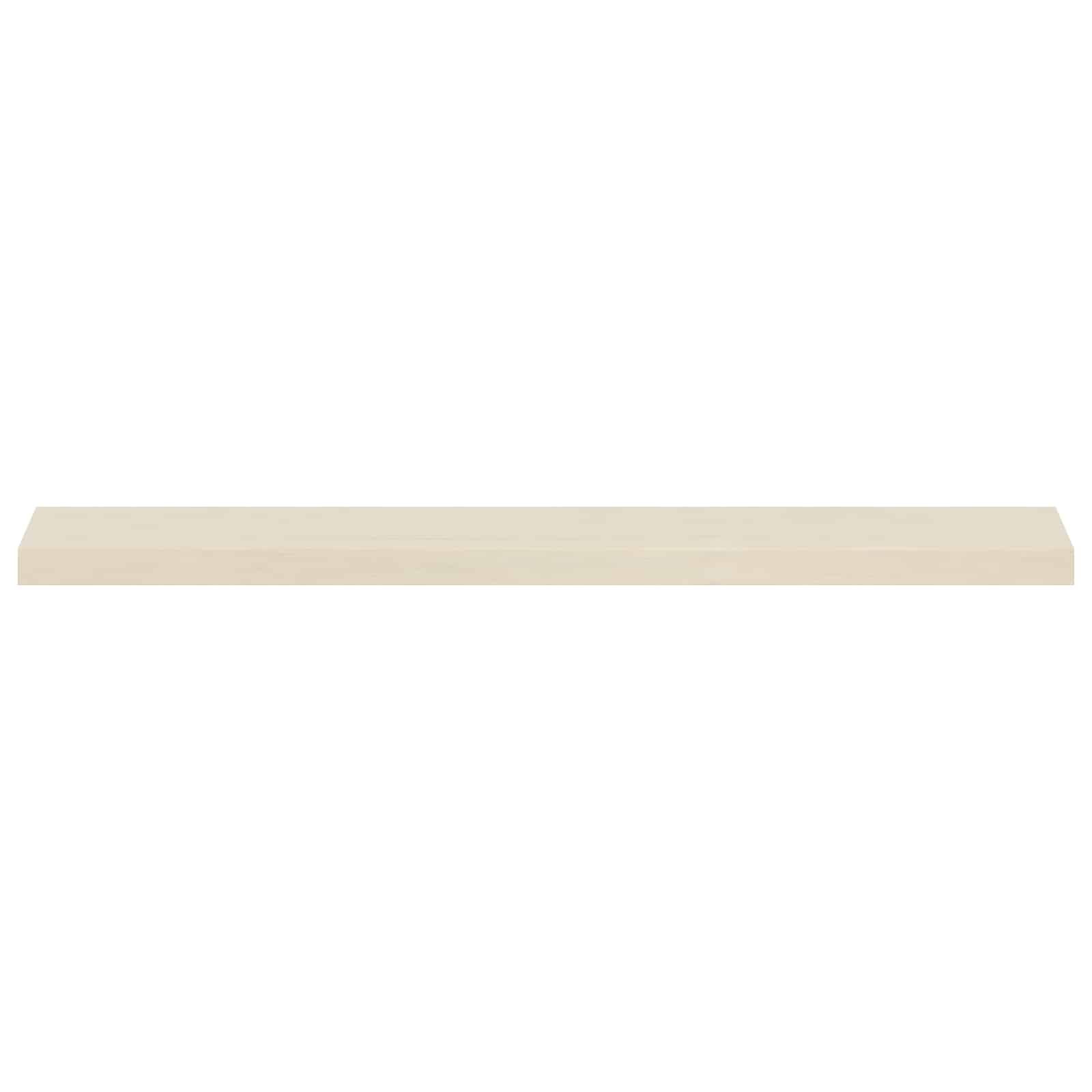 vidaXL - Raamprofielen - 2 - st - Wit - 110 - x - 15 - x - 2 - cm - Massief - Eikenhout