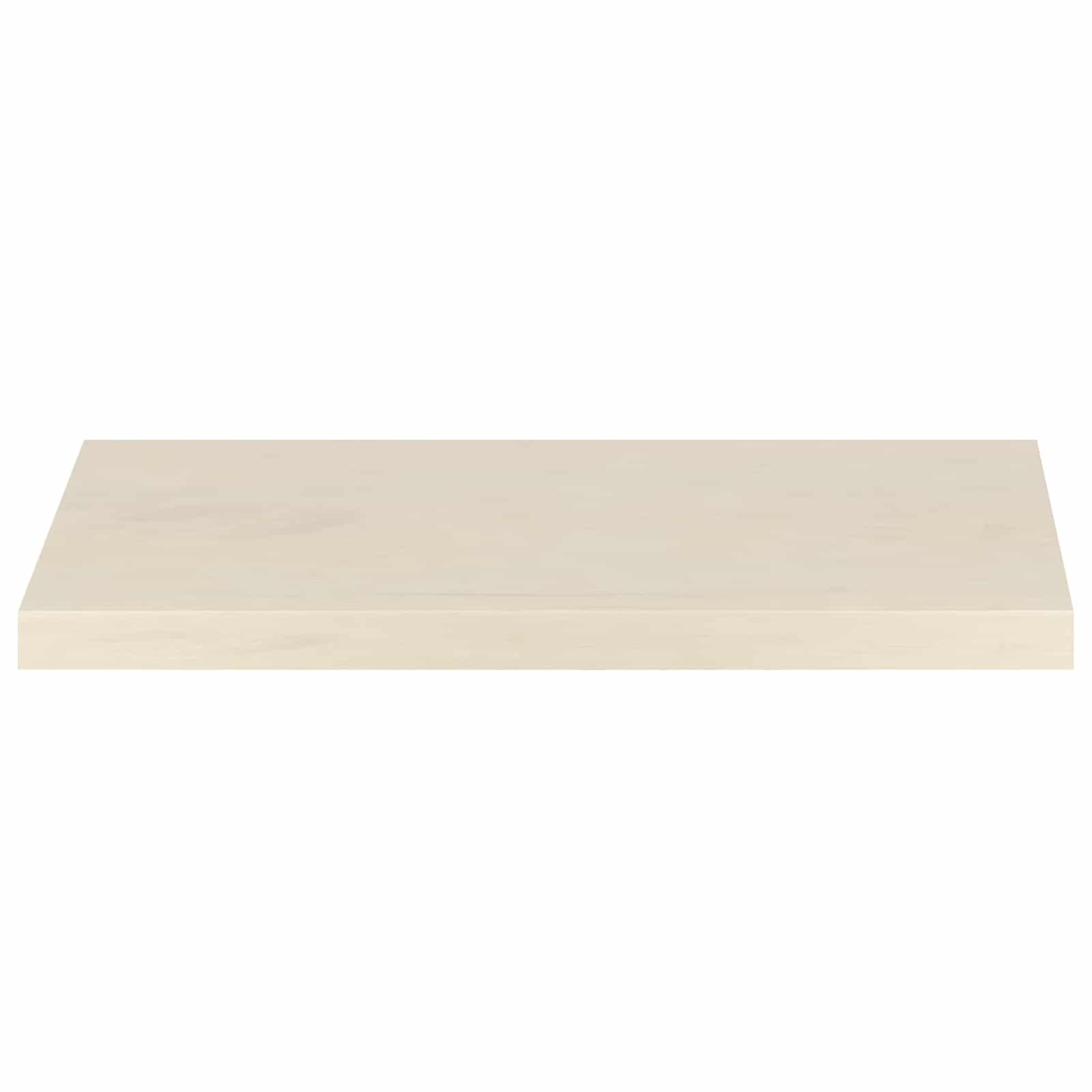 Παράθυρα 2 τμχ. Λευκό 80 x 40 x 2 cm Στερεό Ξύλο Δρυός - Image 3