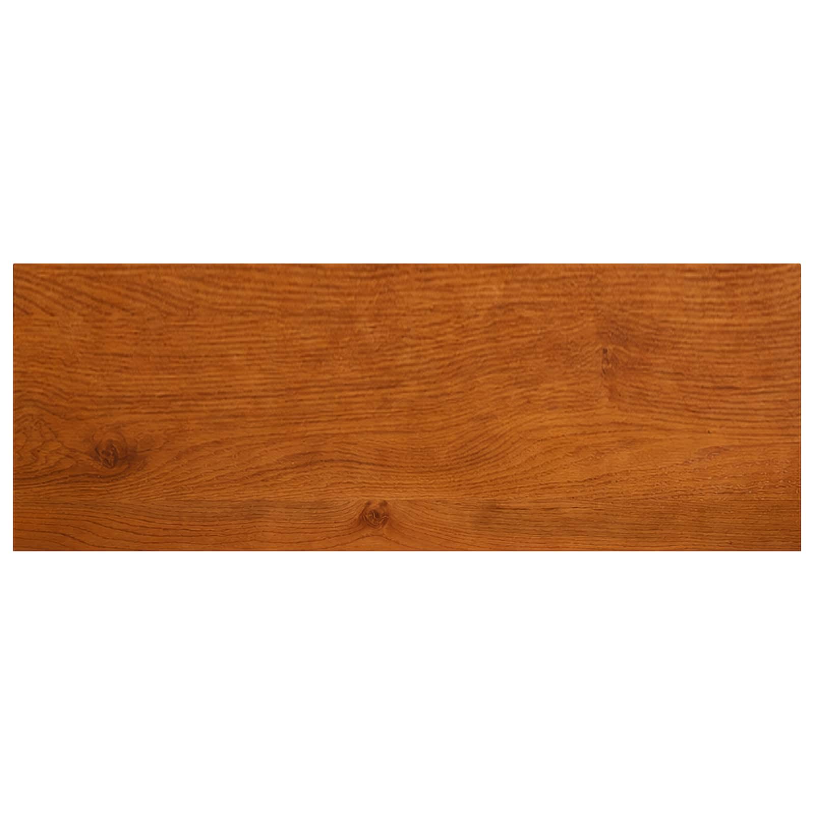 Παράθυρα 2 τμχ. Καφέ 120 x 40 x 2 cm Στερεό Ξύλο Δρυός - Image 5