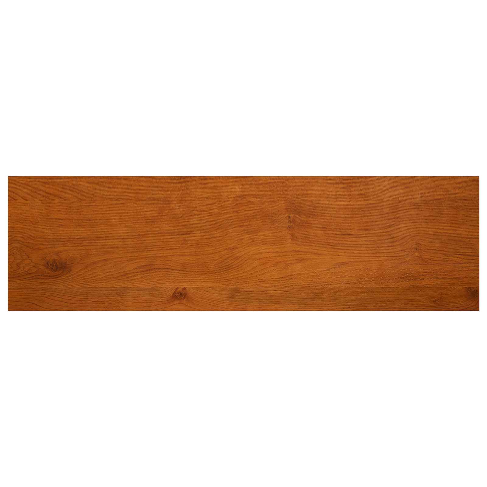 Παράθυρα 2 τμχ. Καφέ 140 x 40 x 2 cm Στερεό Ξύλο Δρυός - Image 5
