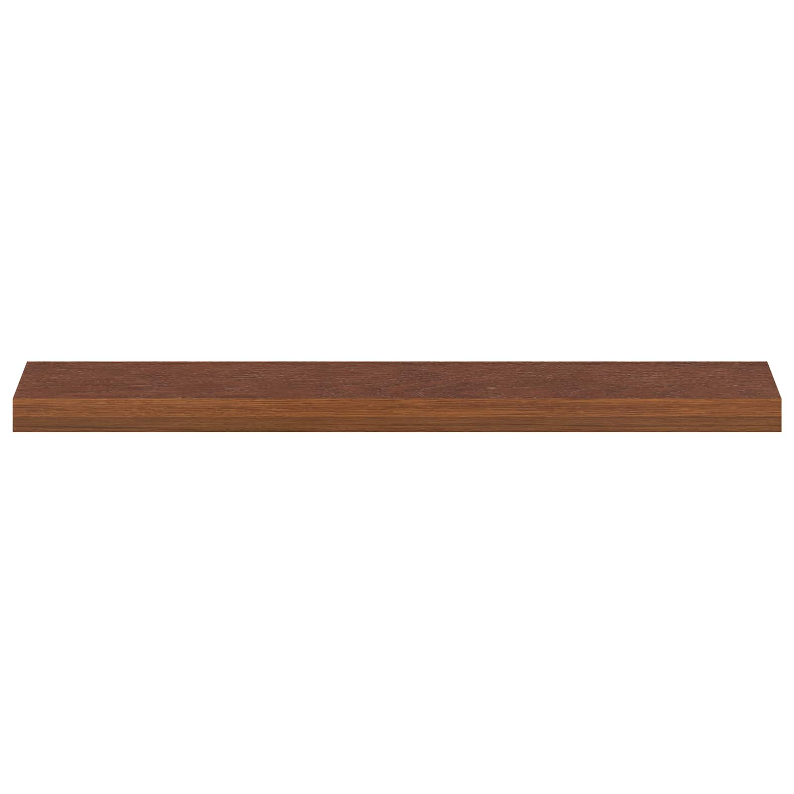 vidaXL - Raamprofielen - 2 - st - Donkerbruin - 90 - x - 15 - x - 2 - cm - Massief - Eikenhout