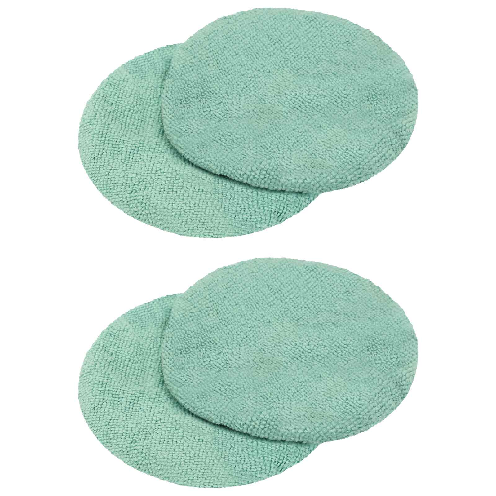 vidaXL Polierhauben für Bodenpolierer 4 stk. Ø 14 cm Hellgrün