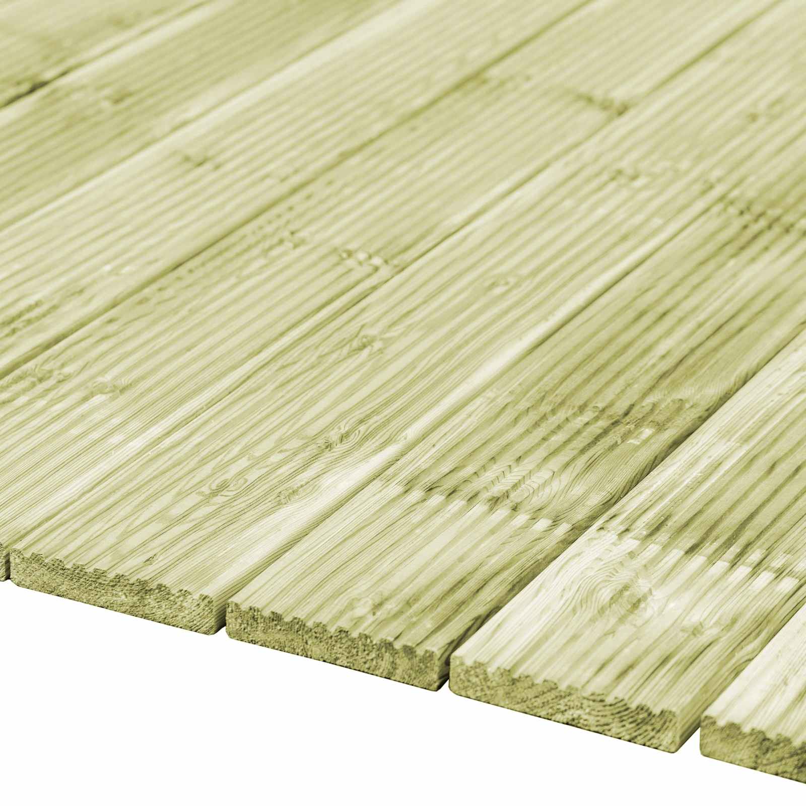 Terassilauta 8 pcs Vihreä kyllästetty 1,16 m² Kyllästetty mänty - Image 2