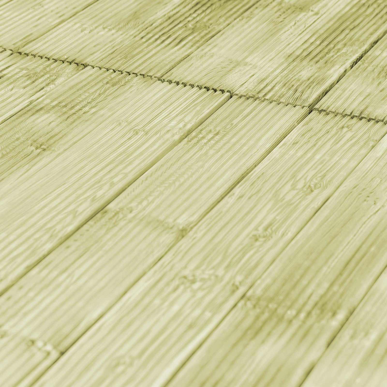 Terassilauta 8 pcs Vihreä kyllästetty 1,16 m² Kyllästetty mänty - Image 4