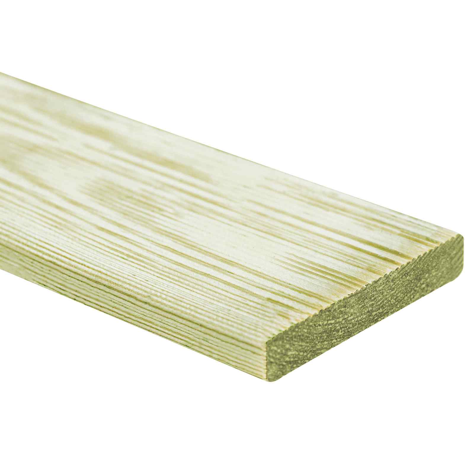Terassilauta 12 pcs Vihreä kyllästetty 1,44 m²