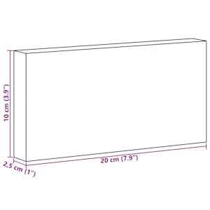 Sůl kameny 20 pcs Růžová 20 x 2,5 x 10 cm Kamenná sůl - obrázek 10