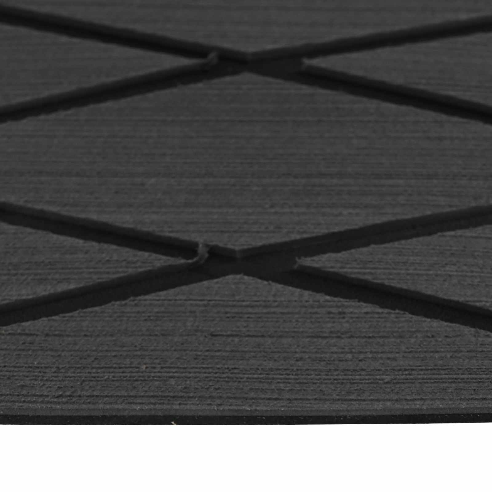 Bootmat Gestreept Donkergrijs en Zwart 190 x 70 cm EVA image 7