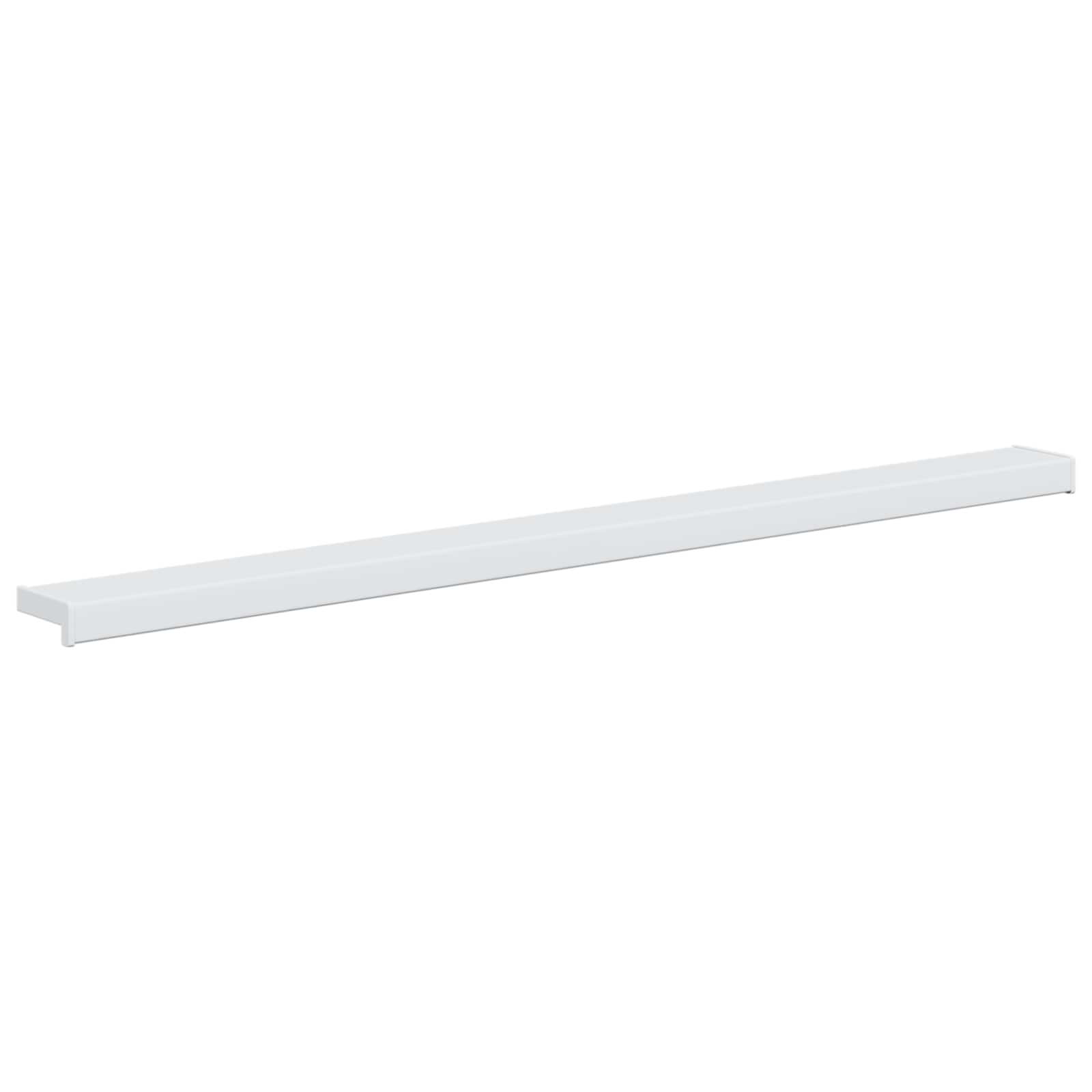 Raamsokkel Wit 160 x 10 x 4,5 cm PVC image 2