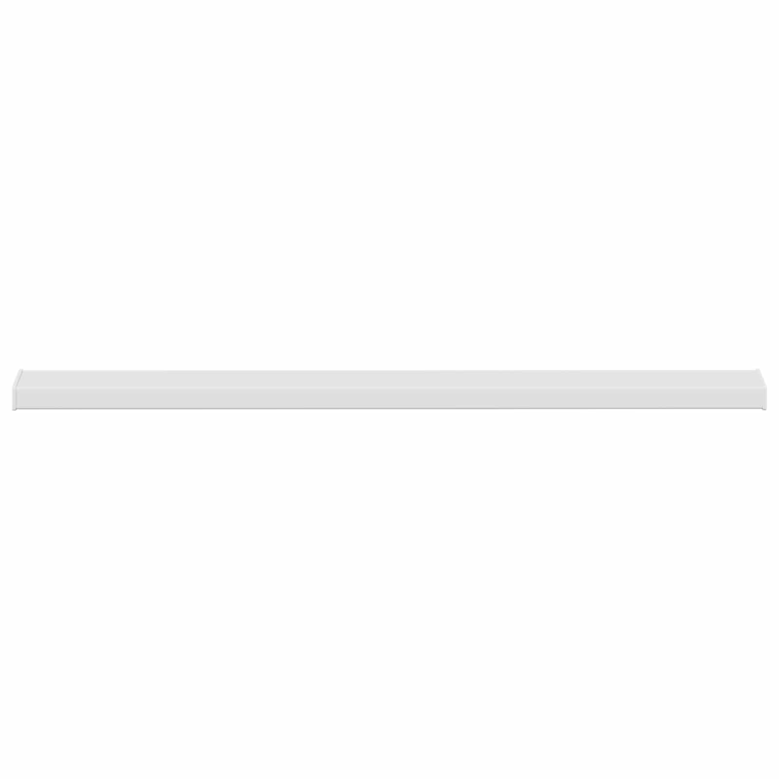 Raamsokkel Wit 160 x 10 x 4,5 cm PVC image 3