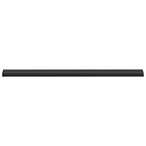 Parapet okna Černá s dřevěnou texturou 160 x 15 x 4,5 cm PVC - obrázek 3