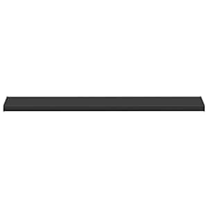 Parapet okna Černá s dřevěnou texturou 160 x 20 x 4,5 cm PVC - obrázek 3