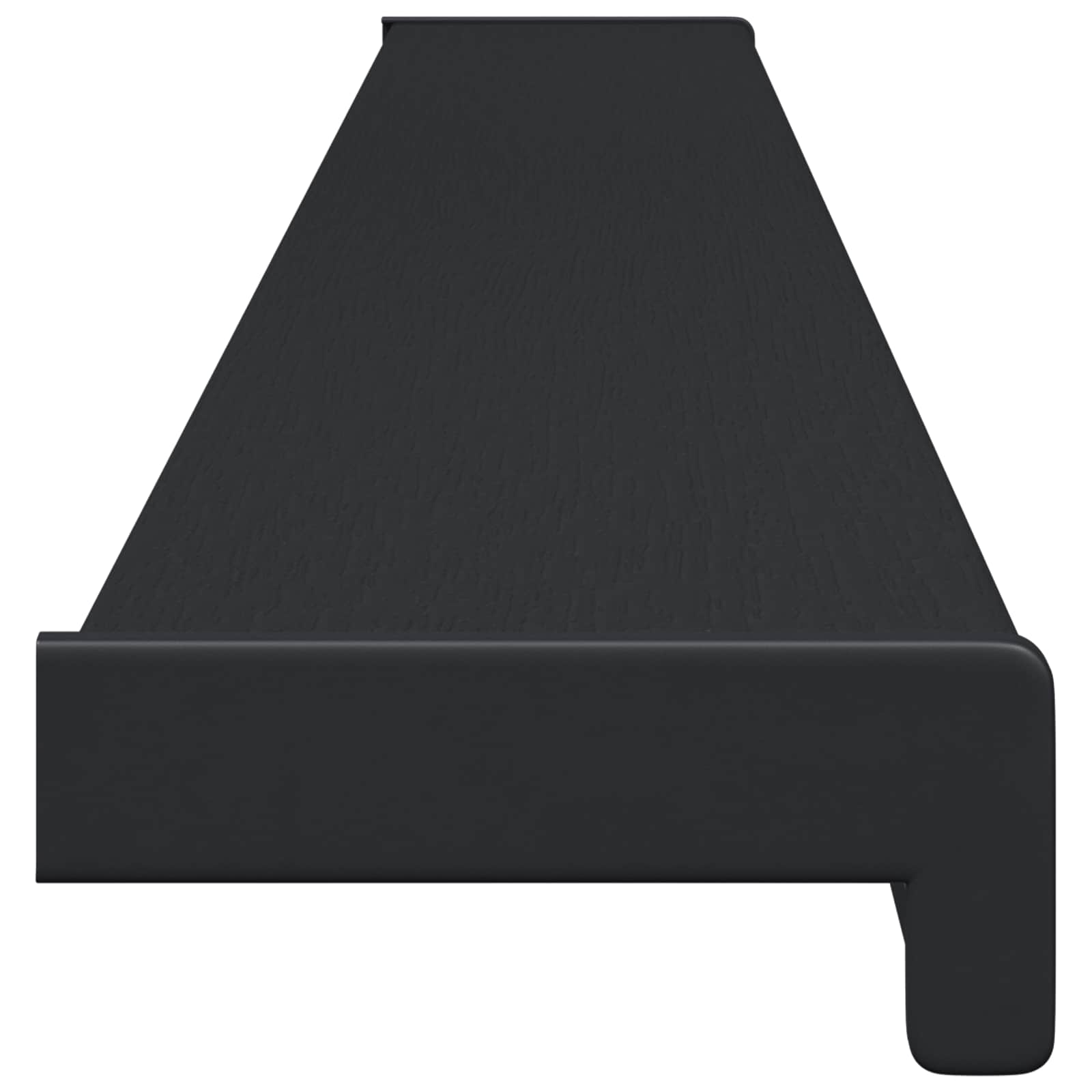Raamsokkel Anthraciet met Houtnerf 160 x 15 x 4,5 cm PVC image 4