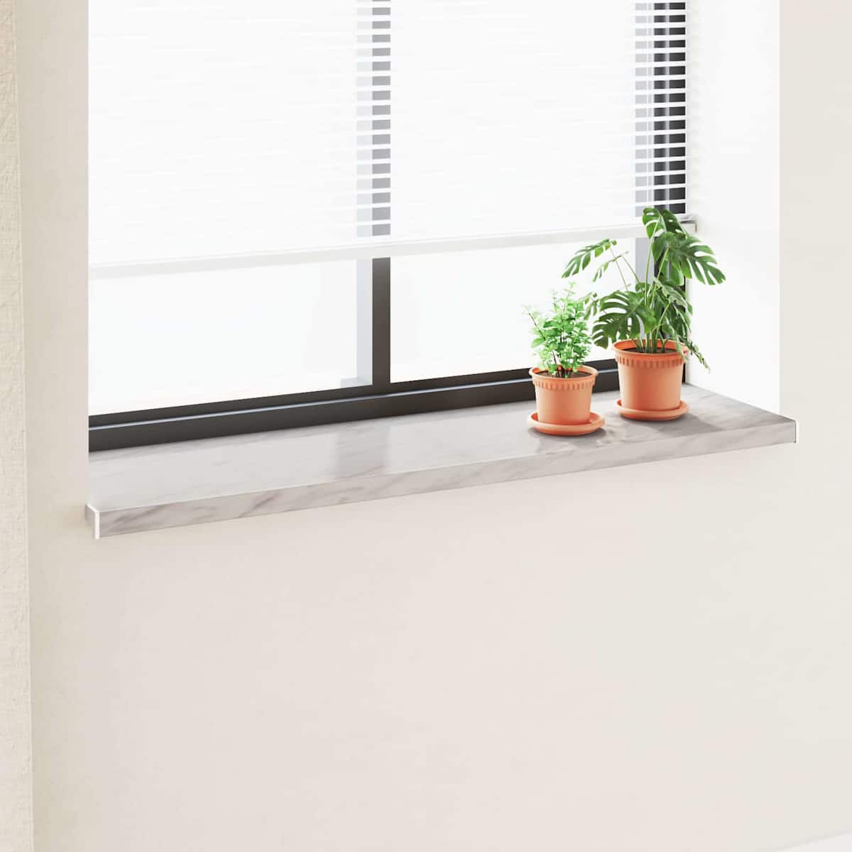 Vindueskarm Marmortekst PVC