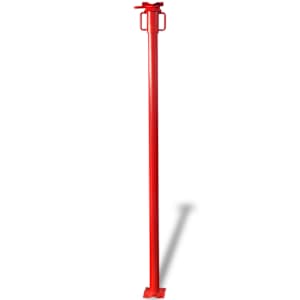 vidaXL Acrow Toed Punane 280 x 12 x 12 cm