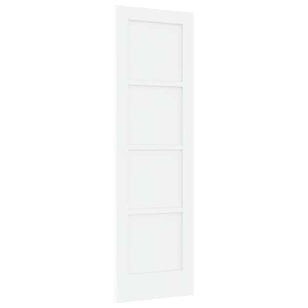 vidaXL Siseuks 61 x 198,5 cm Vineer Valge