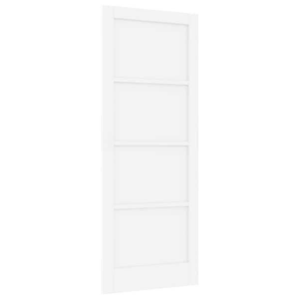 vidaXL Siseuks 83 x 211 cm Vineer Valge