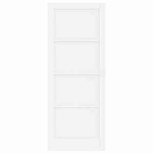 Vnitřní dveře Bílá 83 x 211 cm Překližka - obrázek 4