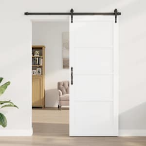 Notranja vrata Bela 86 x 211 cm Vezani les