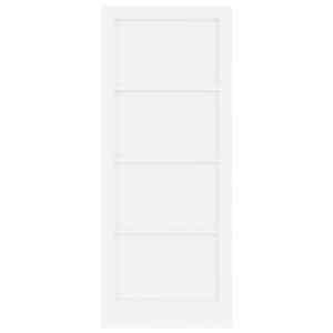 Vnitřní dveře Bílá 86 x 211 cm Překližka - obrázek 4
